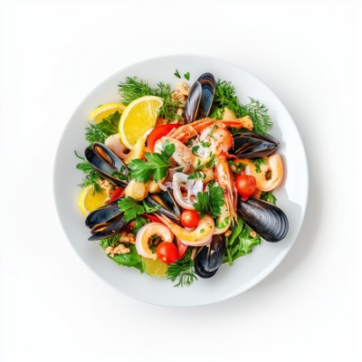 Фирменное блюдо Морской гриль прованс - купить в Духонькино