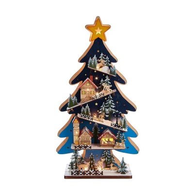 Деревянная ёлка 60 см - купить в Духонькино